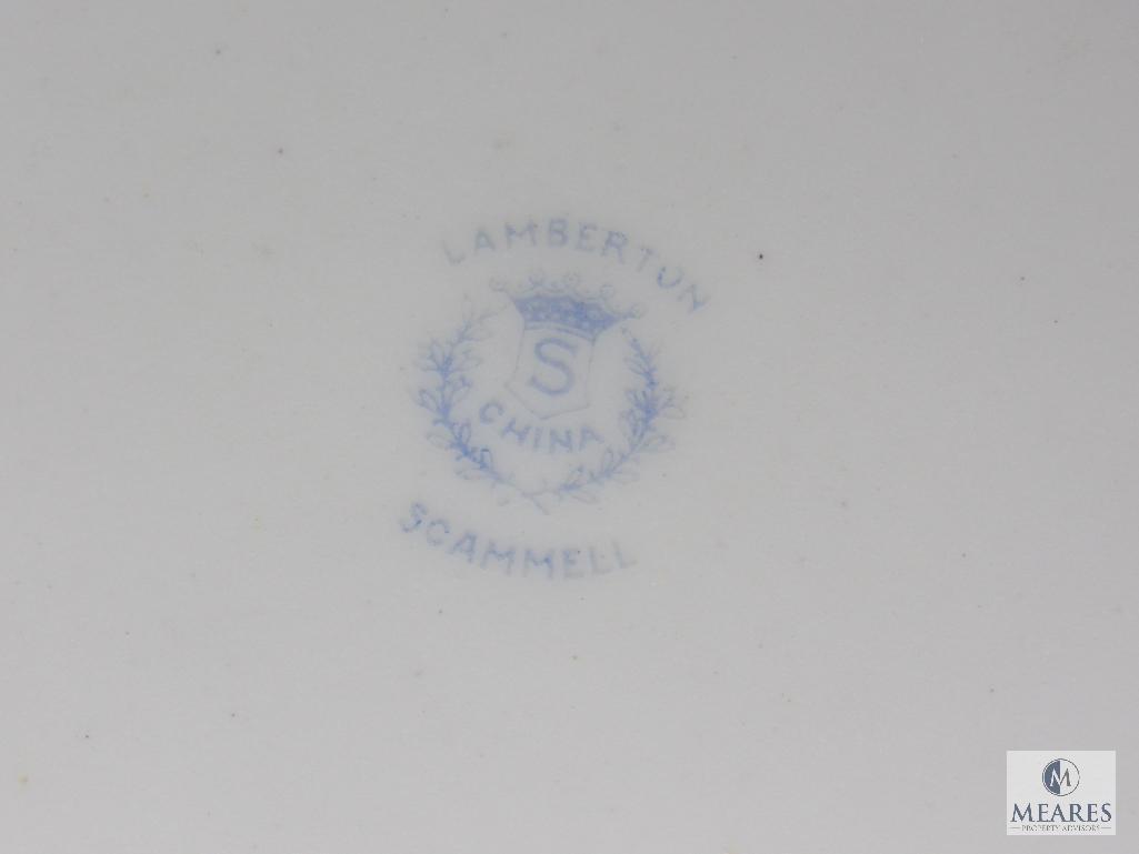 Lot of 5 Lamberton Scammell China Dishes With 1 Porcelain Dish With Lid