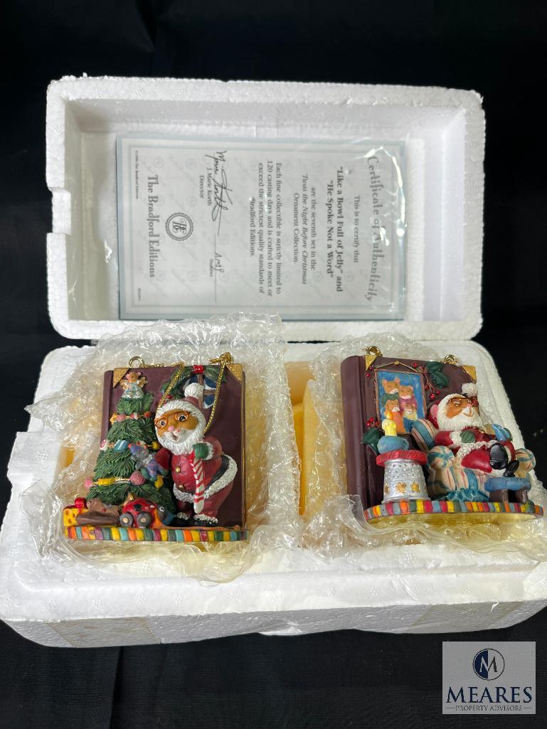 Twas The Night Before Christmas Ornament Set