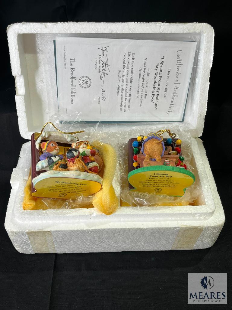 Twas The Night Before Christmas Ornament Set