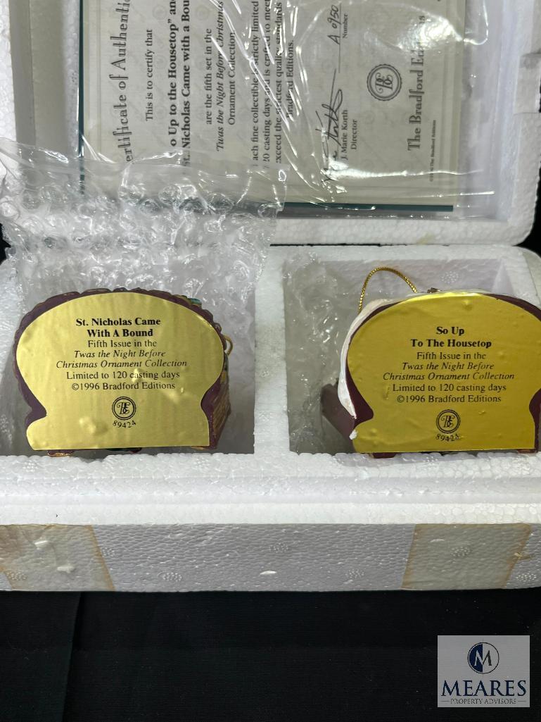 Twas The Night Before Christmas Ornament Set