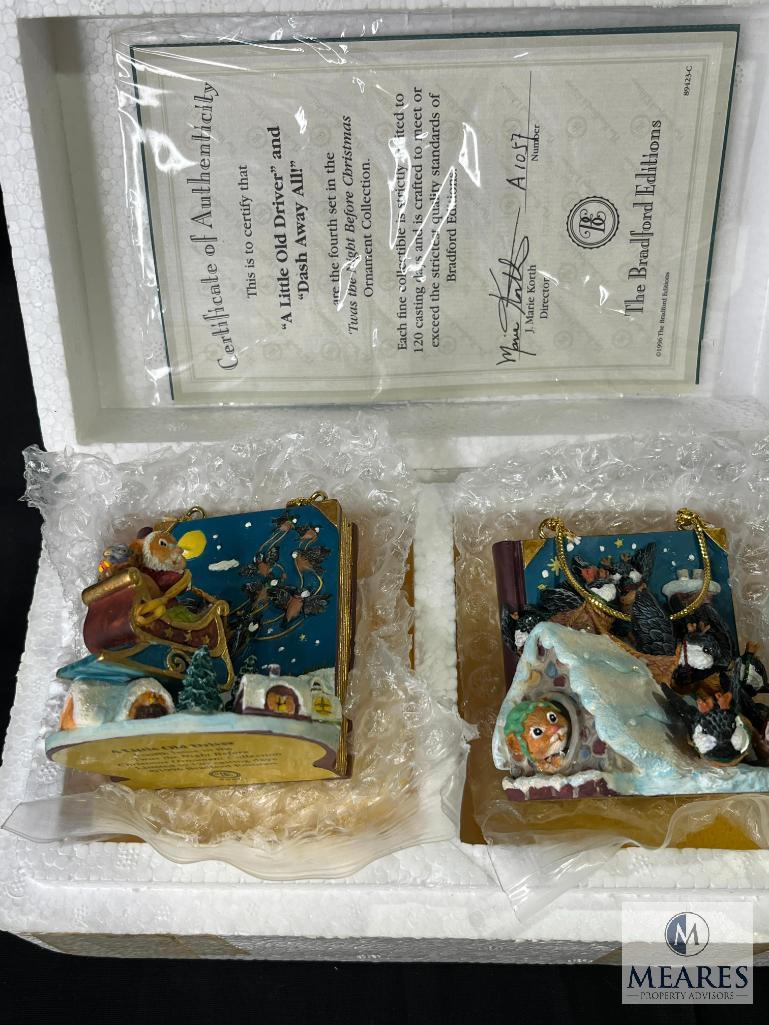 Twas The Night Before Christmas Ornament Set