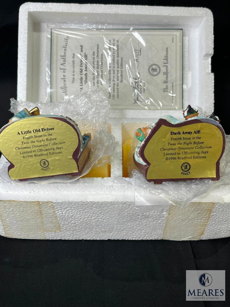 Twas The Night Before Christmas Ornament Set