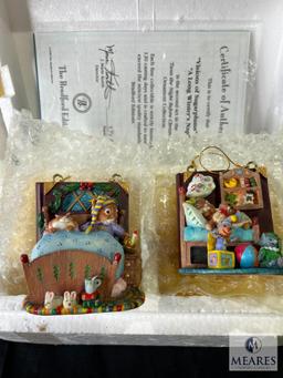 Twas The Night Before Christmas Ornament Set