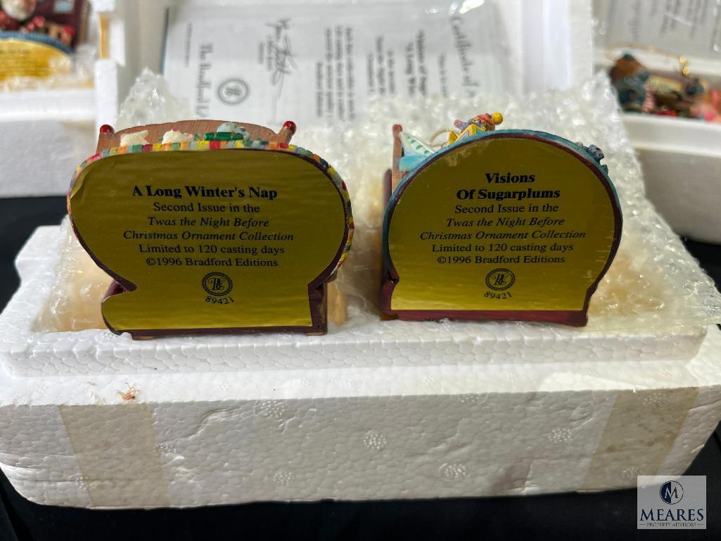 Twas The Night Before Christmas Ornament Set
