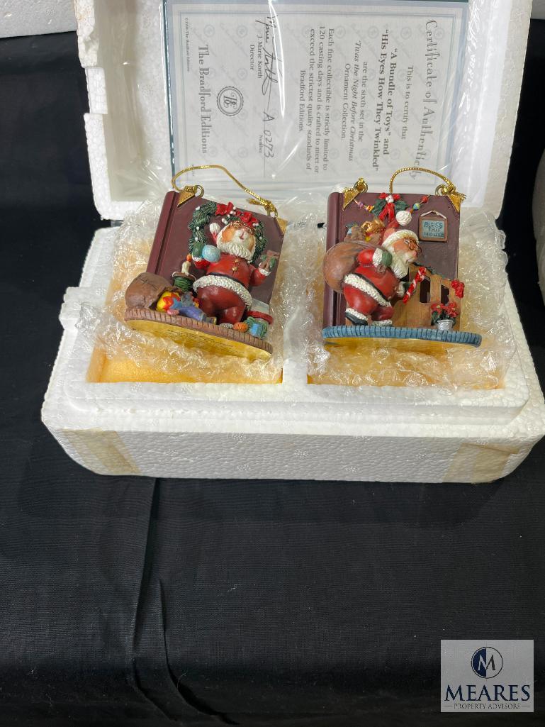 Twas The Night Before Christmas Ornament Set