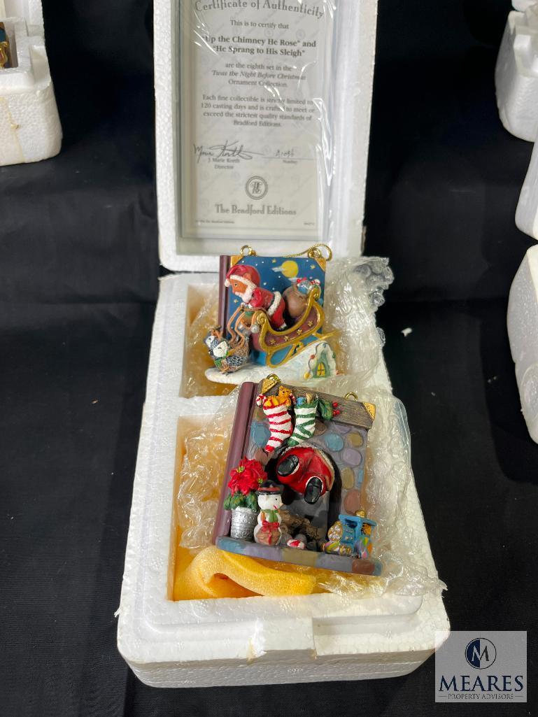 Twas The Night Before Christmas Ornament Set