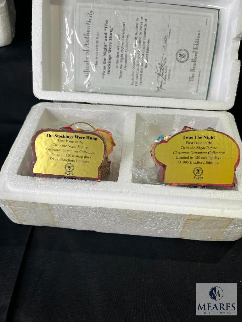 Twas The Night Before Christmas Ornament Set