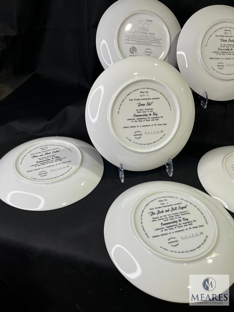 Bradford Exchange Elvis Plate Collection Lot of 10