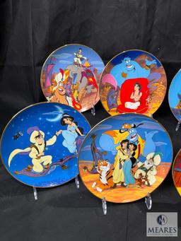 Bradford Exchange Aladdin Collector Plates Lot of 8