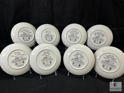 Bradford Exchange Aladdin Collector Plates Lot of 8