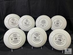 Bradford Exchange Disney Collector Plates Lot of 7