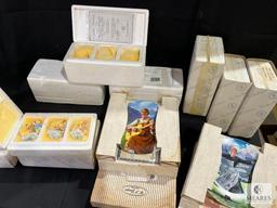 9 Bradford Exchange Assorted Ornaments Collection w/ 4 Sound Of Music Plates
