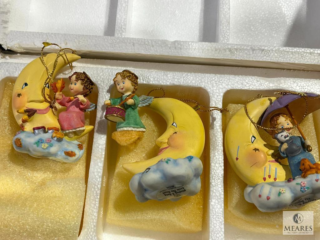 9 Bradford Exchange Assorted Ornaments Collection w/ 4 Sound Of Music Plates