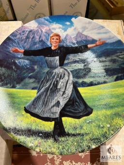 9 Bradford Exchange Assorted Ornaments Collection w/ 4 Sound Of Music Plates