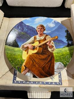 9 Bradford Exchange Assorted Ornaments Collection w/ 4 Sound Of Music Plates