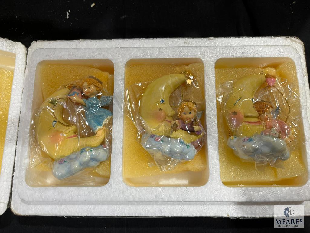 9 Bradford Exchange Assorted Ornaments Collection w/ 4 Sound Of Music Plates