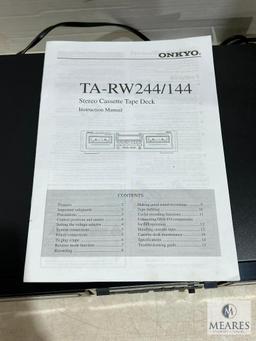 ONKYO Stereo Cassette Player