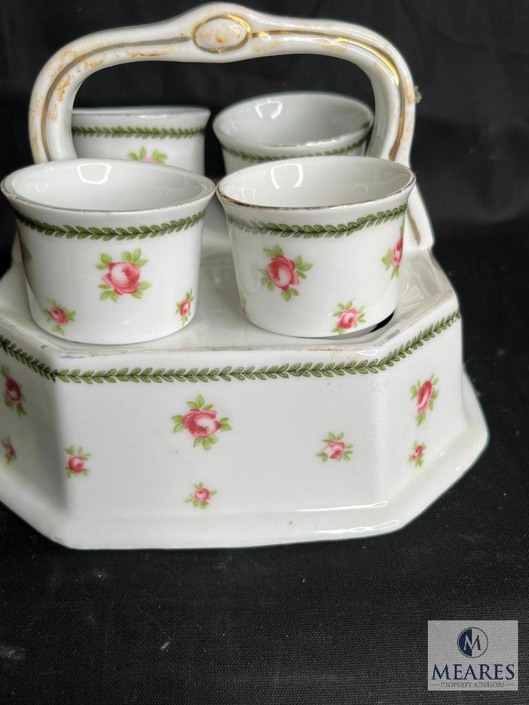 Assorted Lot of Decorative Teaware Multiple Makers