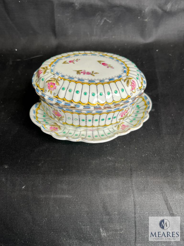 Assorted Lot of Decorative Teaware Multiple Makers
