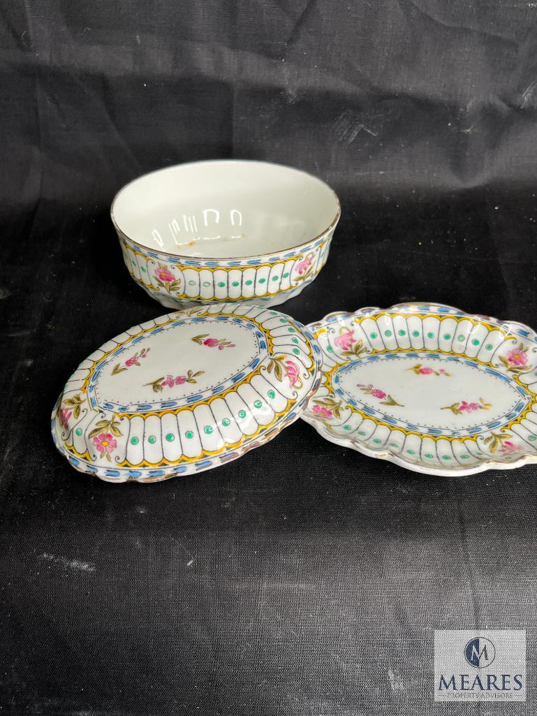 Assorted Lot of Decorative Teaware Multiple Makers