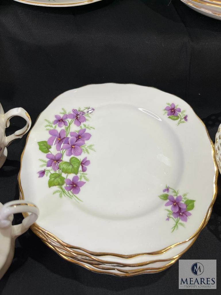 Ridgeway Potteries China Set Made in England, Approximately 36 pieces