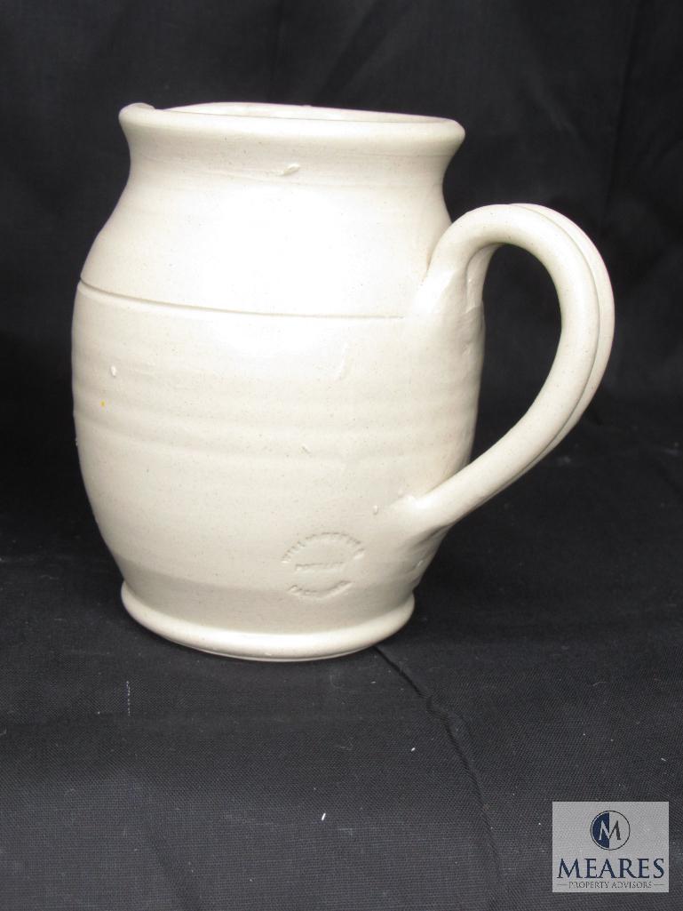 Roseville Friendship Mixing Bowl With Williamson's Pottery Small Pitcher