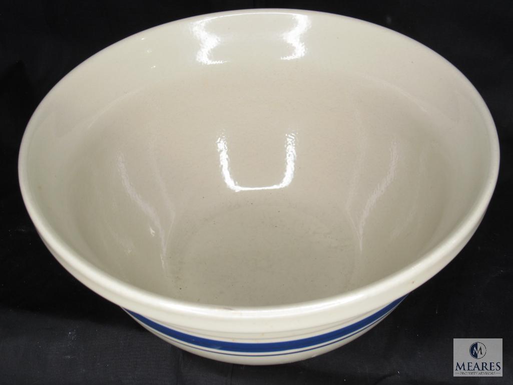 Roseville Friendship Mixing Bowl With Williamson's Pottery Small Pitcher