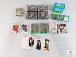 Assorted Lot of NFL Football and NHL Hockey Unopened Card Packs