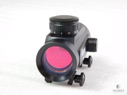 New Optima 1x30 Red Dot Reflex Sight with Weaver Mount and Adjustable Brightness