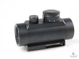 New Optima 1x30 Red Dot Reflex Sight with Weaver Mount and Adjustable Brightness