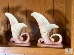 Group of Five Hull Art Vases and Planters