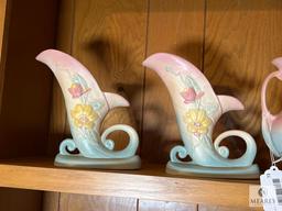 Group of Five Hull Art Vases and Planters