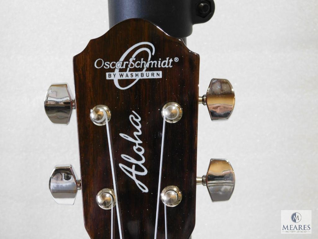 Ukulele by Oscar Schmidt 4 String by Washburn Model OU4 SN# OI100201020
