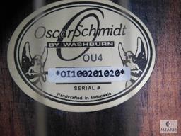 Ukulele by Oscar Schmidt 4 String by Washburn Model OU4 SN# OI100201020