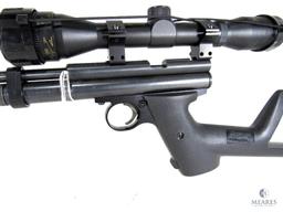 Crosman Model 2240 .22 Caliber Air Pistol With Scope and Stock