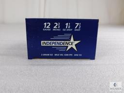 Independence 12 Gauge Shotgun Shells 7-1/2 Shot