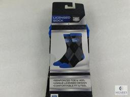Licensed Socks Ford Pugs with Reinforced Toes