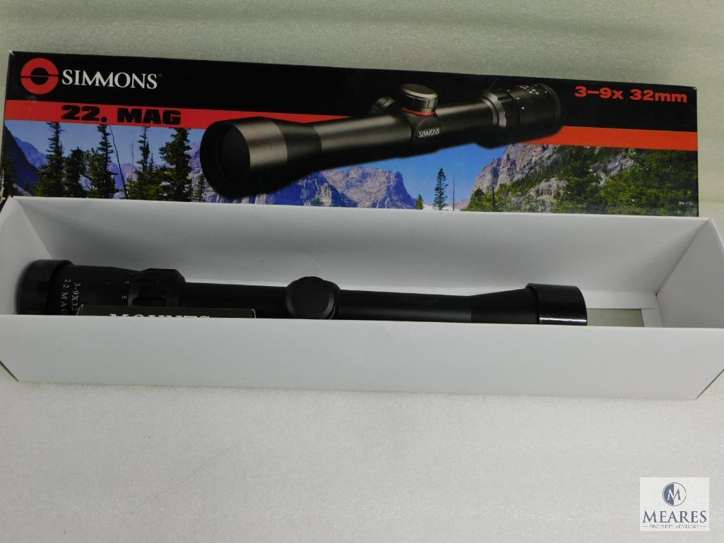 Simmons 3-9x32mm Rifle Scope with Rings