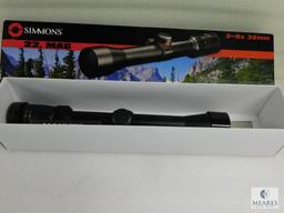 Simmons 3-9x32mm Rifle Scope with Rings