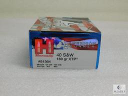 Hornady American Gunner 40 S&W 180 Gr. XTP Ammo