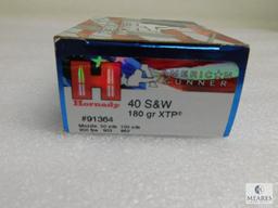 Hornady American Gunner 40 S&W 180 Gr. XTP Ammo