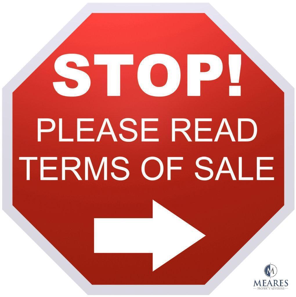Terms - Please Read - DO NOT BID ON THIS LOT