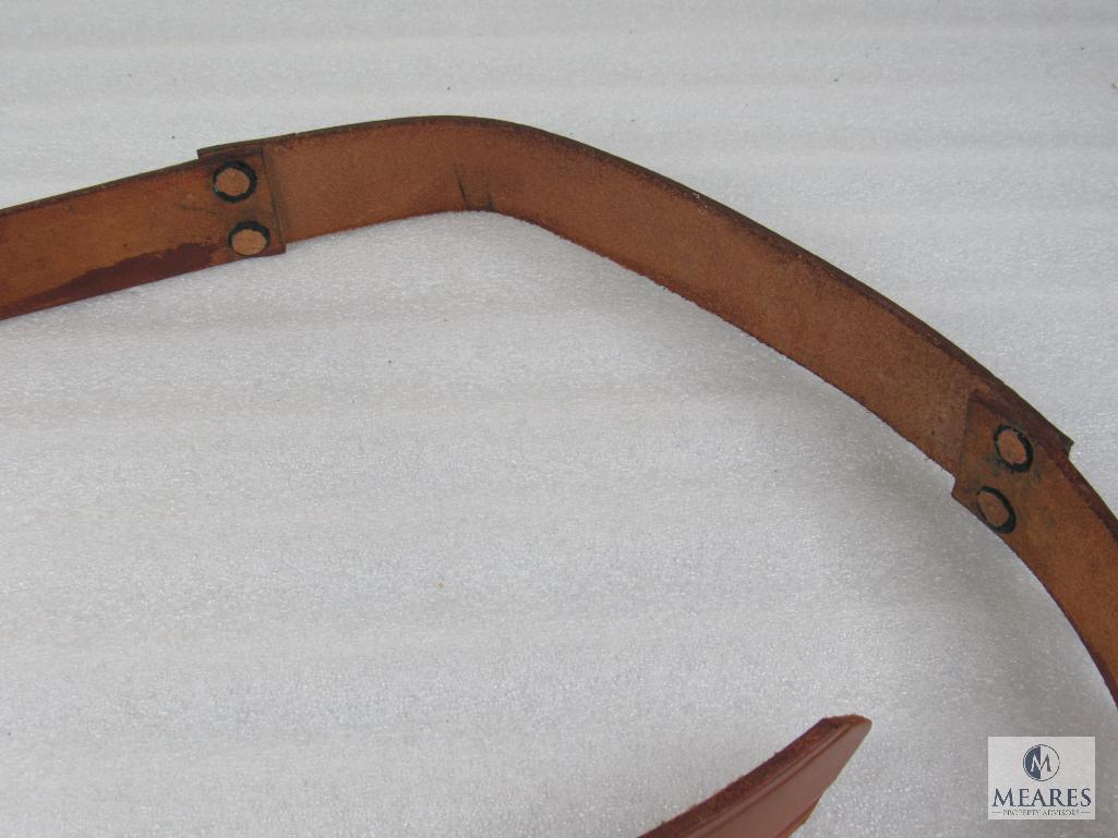 Two Leather Belts