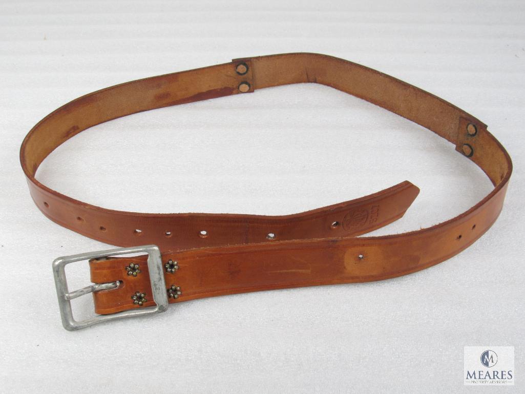 Two Leather Belts
