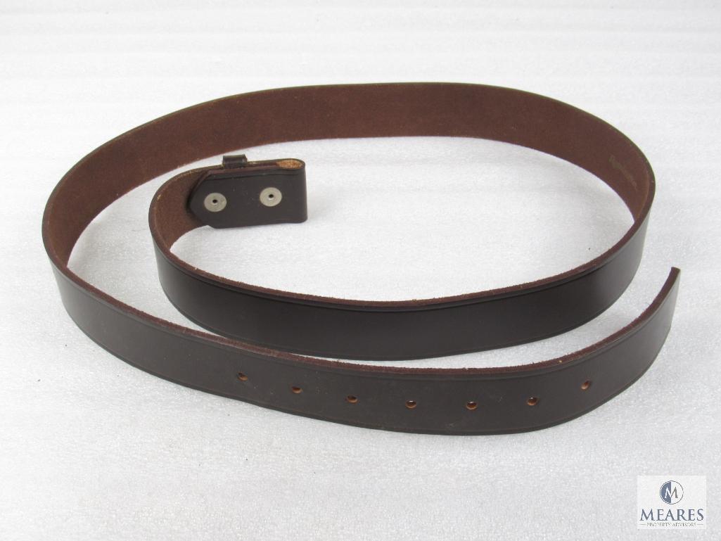 Two Leather Belts