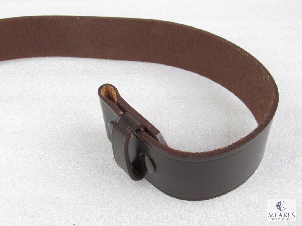 Two Leather Belts