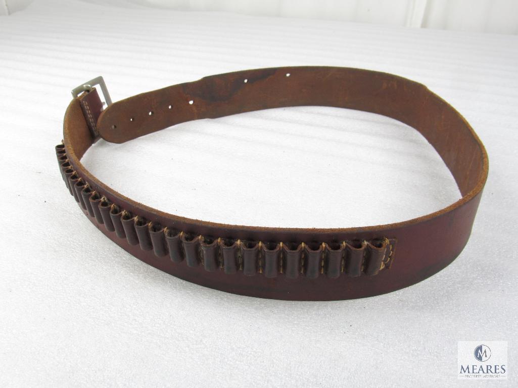 Two Cartridge Belts. One for .22LR and One for .38