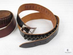 Two Cartridge Belts. One for .22LR and One for .38