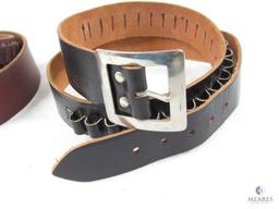 Two Cartridge Belts. One for .22LR and One for .38