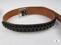 Two Cartridge Belts. One for .22LR and One for .38